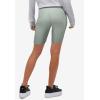 ellos Plus Size Stretch Knit Bike Shorts(Grey Spruce)