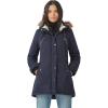 Ellos Plus Size Modern A-Line Parka(Vintage Navy)