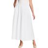 Woman Within Plus Size 7-Day Maxi Skirt(White)