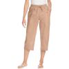Woman Within Plus Size Boardwalk Capri(New Khaki)