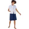 Woman Within Plus Size Stretch Denim Vest Jean Vest(White)