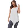 ellos Plus Size Cotton Spandex Capri Length Leggings(Navy White Print)