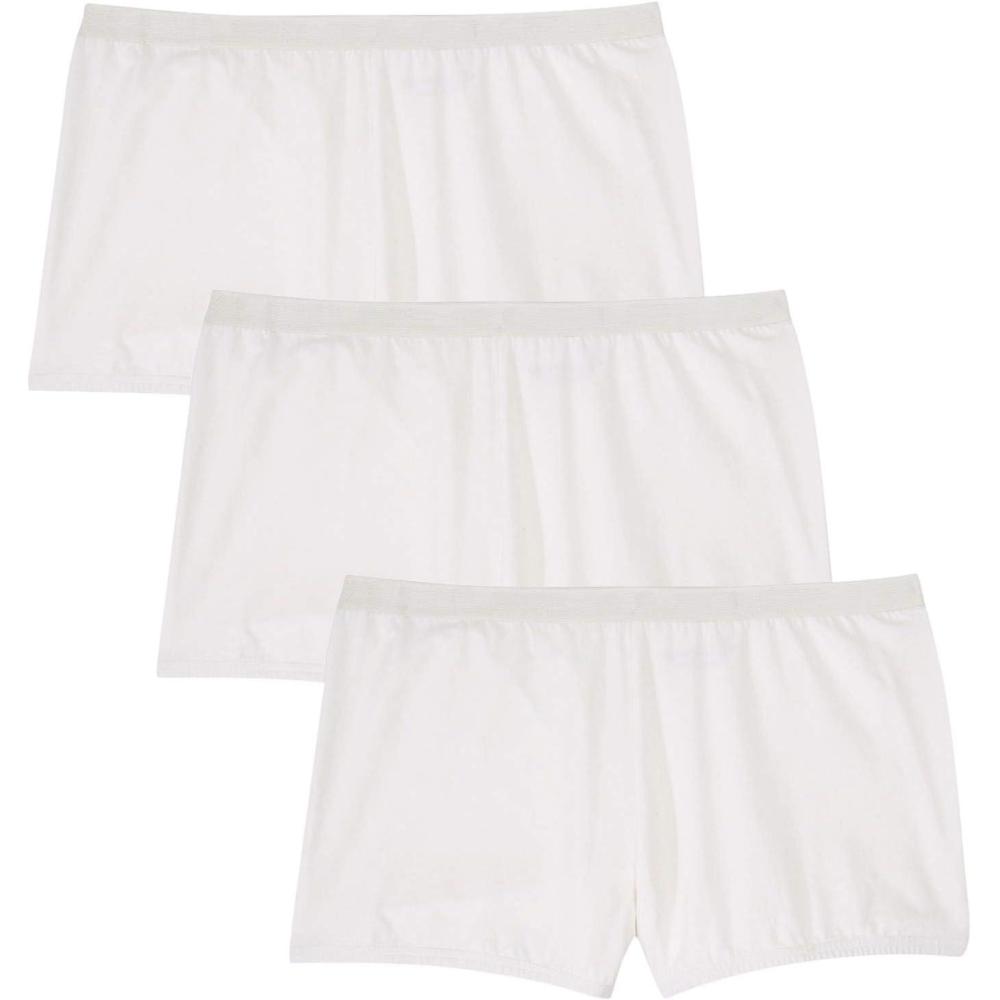 image:imageComfort Choice Plus Size Boy Short 3PackWhite Pack