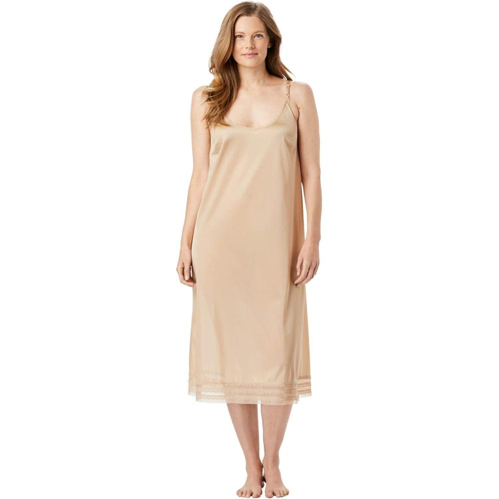 image:imageComfort Choice Plus Size Full Slip SnipToFit Dress LinerNude