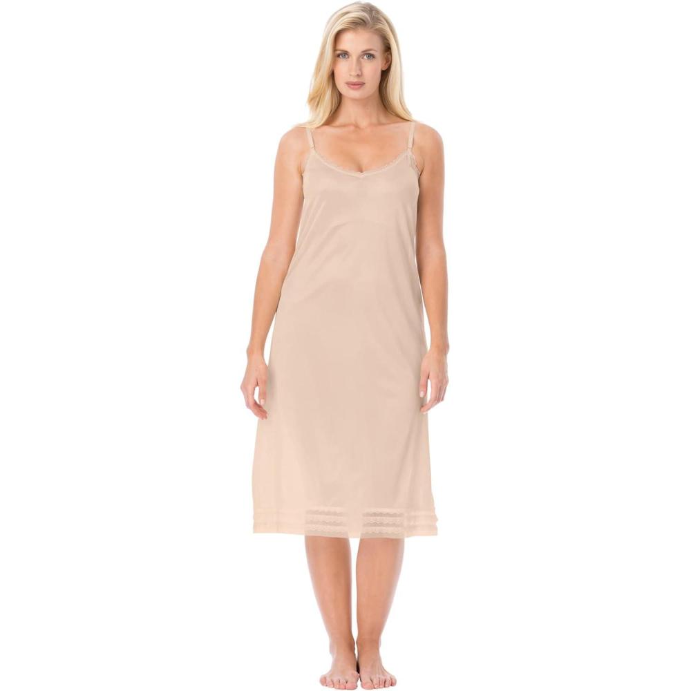 image:imageComfort Choice Plus Size Full Slip SnipToFitNude