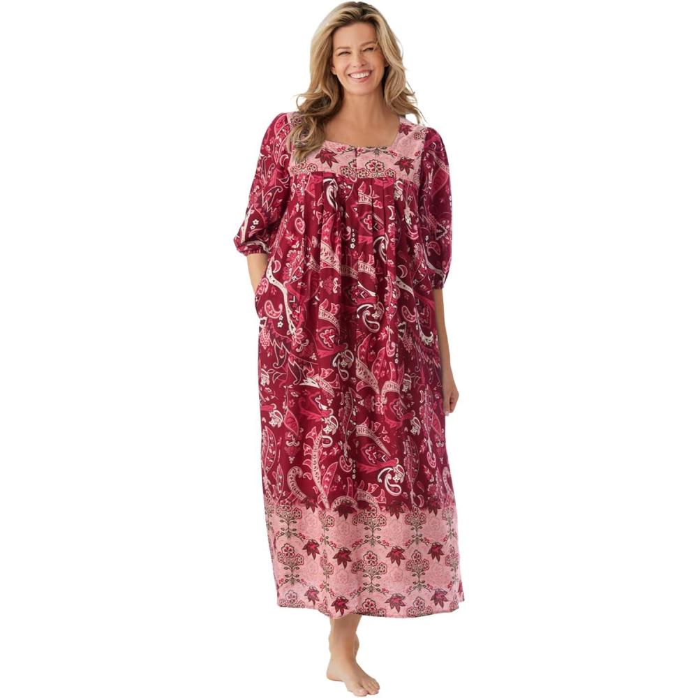 image:imageOnly Necessities Plus Size Print LoungerRuby Paisley