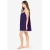 Amoureuse Plus Size Babydoll Ruffle Gown(Dark Grape)