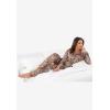 Amoureuse Plus Size The Luxe Satin Pajama Set(Black)
