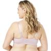 Amoureuse Women’s Plus Size Embroidered Front-Close Underwire Bra(Ivory Sparkling Champagne)