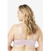 Amoureuse Women’s Plus Size Embroidered Front-Close Underwire Bra(Soft Iris)