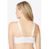 Amoureuse Women’s Plus Size Embroidered Front-Close Underwire Bra(Soft Iris)