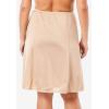 Comfort Choice Plus Size 6-Panel Half Slip(White)
