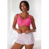 Comfort Choice Plus Size Boy Short 3-Pack(Floral Bloom Pack)