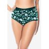 Comfort Choice Plus Size Full Coverage Stretch Cotton Brief 5-Pack(Bloom Pack)