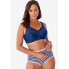 Comfort Choice Plus Size Full Coverage Stretch Cotton Brief 5-Pack(Bouquet Pack)