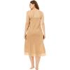 Comfort Choice Plus Size Full Slip Snip-To-Fit(Black)