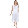 Comfort Choice Plus Size Lace-Trim Slip(Nude)