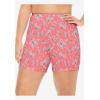 Comfort Choice Plus Size Stretch Cotton Boxer 3-Pack(Coral Butterfly Pack)