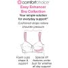 Comfort Choice Women’s Plus Size Easy Enhancer Lace Wireless Bra(Black)