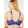 Comfort Choice Women’s Plus Size Easy Enhancer Lace Wireless Bra(White)
