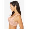 Comfort Choice Women’s Plus Size Easy Enhancer Wireless Bra(Fresh Berry)