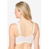 Comfort Choice Women’s Plus Size Front Close Wireless Gel Strap Bra(Shell Pink)