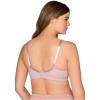 Comfort Choice Women’s Plus Size Full Coverage Lace Cup Bra(White)