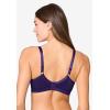 Comfort Choice Women’s Plus Size Lace Wireless Cami Bra(Dark Grape)
