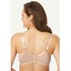 Comfort Choice Women’s Plus Size Lace Wireless Cami Bra(Shell Pink)