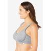 Comfort Choice Women’s Plus Size Out Wire Bra(Shell Pink)