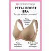 Comfort Choice Women’s Plus Size Petal Boost Underwire Bra(Shell Pink)