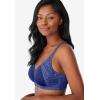 Comfort Choice Women’s Plus Size Secret Shaping Bra(Ultra Blue)