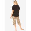 Dreams & Co. Plus Size 2-Piece Capri PJ Set(Multi Fruit)