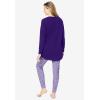 Dreams & Co. Plus Size 2-Piece Pj Legging Set(Plum Burst Perfume)