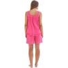 Dreams & Co. Plus Size 2-Piece Short PJ Set(Banana)