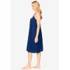 Dreams & Co. Plus Size Breezy Eyelet Short Nightgown(Soft Iris)