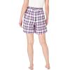 Dreams & Co. Plus Size Flannel Pajama Short(Deep Teal Plaid)