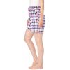 Dreams & Co. Plus Size Flannel Pajama Short(Pink Plaid)