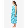Dreams & Co. Plus Size Long Sleeveless Sleepshirt(Yellow Cats)
