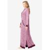 Dreams & Co. Plus Size Marled Hoodie Sleep Lounger
