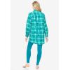 Dreams & Co. Plus Size Plaid PJ Set(Red Buffalo Check)