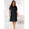 Dreams & Co. Plus Size Print Sleepshirt(Multi Fruit)