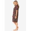 Dreams & Co. Plus Size Print Sleepshirt(Multi Fruit)