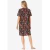 Dreams & Co. Plus Size Print Sleepshirt(Multi Fruit)