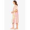 Dreams & Co. Plus Size Print Sleepshirt(Multi Plaid)