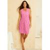 Dreams & Co. Plus Size Short Sleeveless Sleepshirt(Classic Leopard)