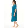 Dreams & Co. Plus Size Short T-Shirt Lounger(Deep Teal)