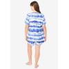 Dreams & Co. Plus Size Two-Piece French Terry Sleep Set