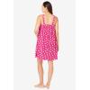 Dreams & Co. Plus Size Velour Towel Wrap(Soft Iris Animal)