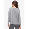 Ellos Plus Size Boxy Sleep Tee(Heather Grey)